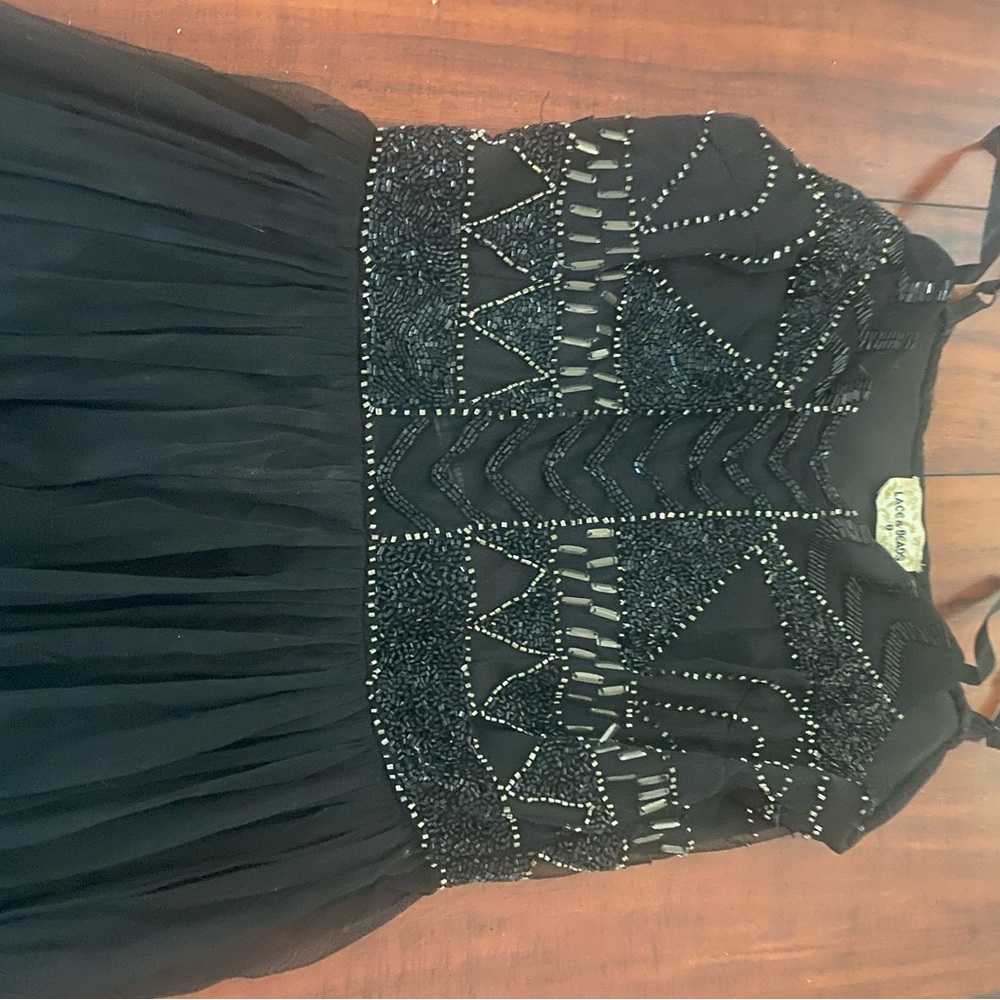 Black Beaded Dress